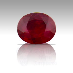 Ruby .95ct Oval 6.2x5.2 RU130