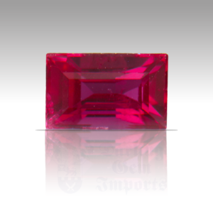 Ruby .72ct Baguette 5.9x3.7 RU140