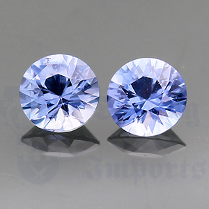 Sapphire 1.12ct Round 5.0 Pair SA006