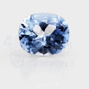 Sapphire 1.28ct Antique Oval 7x6 "Ice Blue" SA147
