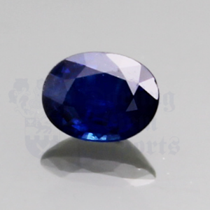 Sapphire 0.63cts Oval 5.8x4.6 Rich blue SA157
