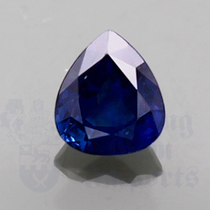 Sapphire 1cts Pear 6.2x5.5 SA163