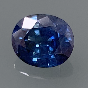 Sapphire 0.92cts Oval 6x5 Deep blue SA171