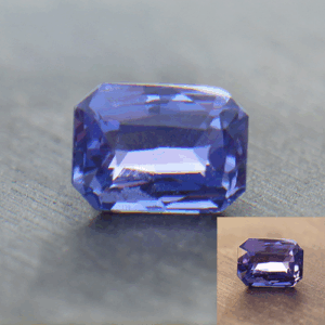 Sapphire 1.54ct Emerald Cut 7.3x5.3 No Heat-CC SA181