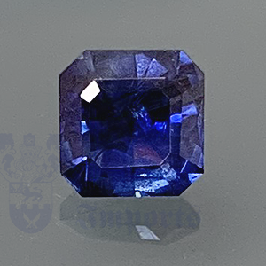 Sapphire .78cts Asscher 5 SA187