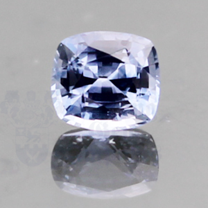 Sapphire .81ct Cushion 5.5x5 "Ice Blue" SA237