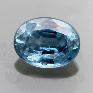 Sapphire 1.51cts Oval 7.6x5.8 Blue-Grey (Color Change to Blue Purple) SA267