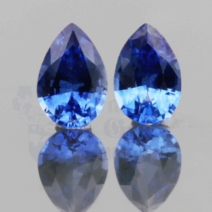 Sapphire .89ctw Pear 6x4 Pair SA297