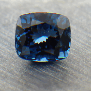 Spinel 1.85cts Cushion 7X6.2 Cobalt Blue SPI032
