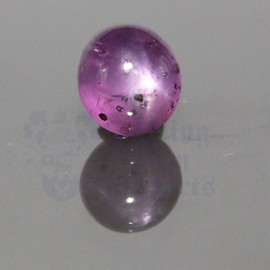 SAPPHIRE 3.82ct Oval 8x7.2 Purple-Red STS018