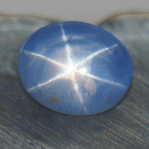 SAPPHIRE 15.43ct Oval 14.5x11.8 "Exceptional" Star STS042