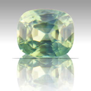 SAPPHIRE 1.59ct Antique Cushion 7x5.9 Teal (Unheated) TSA001