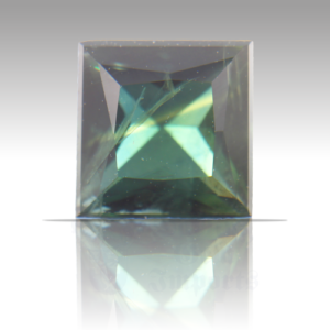 SAPPHIRE 1.32ct Princess 6 Teal TSA033