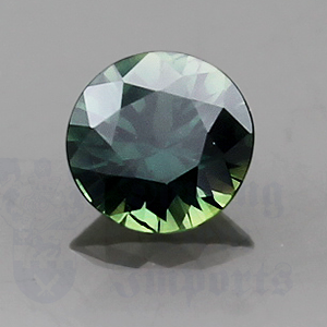 SAPPHIRE .77ct Round 5.8 Teal (NH) TSA040