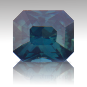 Sapphire 1.69ct Radiant 7.5x6.3 Teal TSA061