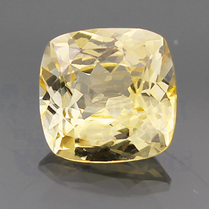 SAPPHIRE 2.14ct Cushion 7.7 Yellow YS004