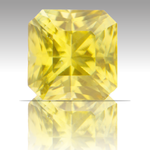 SAPPHIRE 2.35ct Radiant 7x6.8 Yellow YS004
