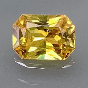 SAPPHIRE 1.14cts Radiant 7.1x5 Yellow YS024