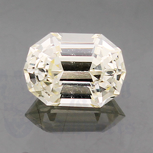 SAPPHIRE 1.32ct Emerald Cut 7.1x5.1 Yellow (NH) YS010