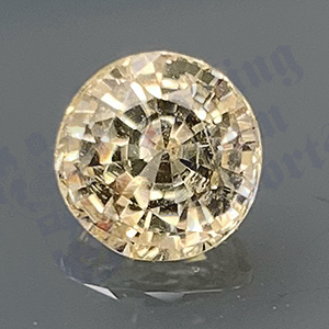 SAPPHIRE 1.28cts Round 5.9  YS011