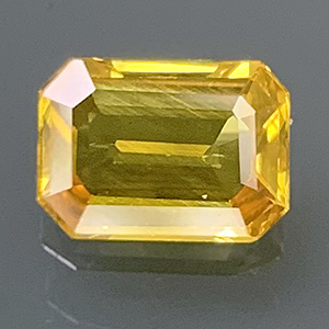 SAPPHIRE 1.09cts Emerald Cut 7x5.1  YS035