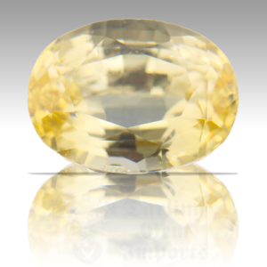 SAPPHIRE 2.42cts Oval 8.6x6.3 YS036