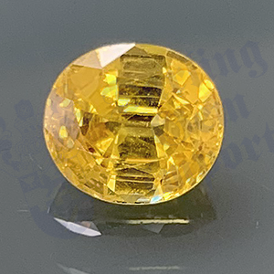 SAPPHIRE 1.9cts Oval 7.5x6.7  YS038