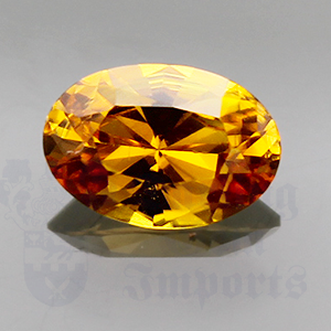 SAPPHIRE 1.21ct Oval 8x5.5 Gold YS042