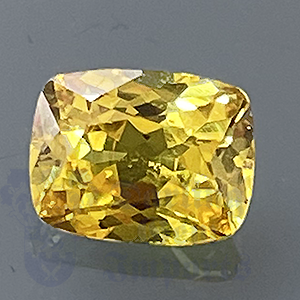 SAPPHIRE 1.21ct Antique Oval 6.9x5.4 Yellow (NH) YS048