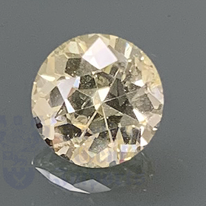 Sapphire 1.13cts Round 6 Yellow, No Heat YS057
