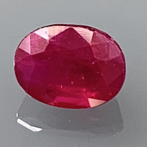 RUBY 1.47cts Oval 6.8x5.2 RU091