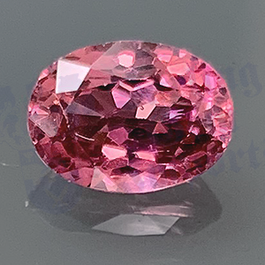 Spinel 1.46cts Oval 7.8x5.7 Hot Pink SPI005