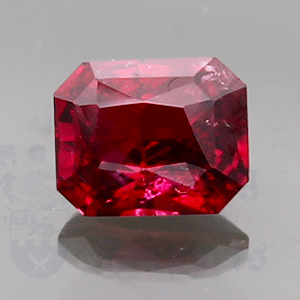 Spinel 1.29cts Emerald Cut 6.9x5.5 Red SPI041