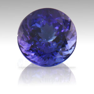 Tanzanite 5.83ct Round 10.8 TAN006