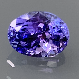 Tanzanite 1.24cts Oval 7.4x5.5 TAN009