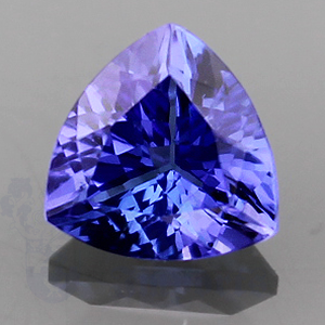 Tanzanite 0.87cts Trillion 6.1 TAN015