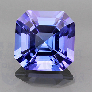 Tanzanite 3.25cts Asscher 8.5 TAN020