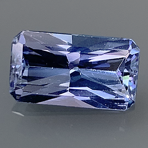 Tanzanite 2.47cts Emerald Cut 11.5X6.5 Parti Color TAN024