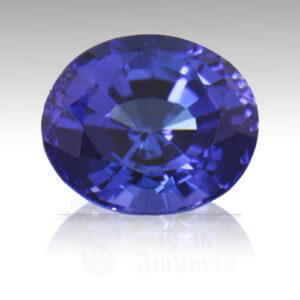 Tanzanite 5.93ct Oval 12x10 TAN031