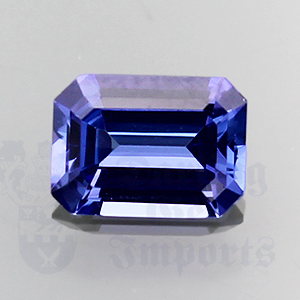 Tanzanite 1.39ct Emerald Cut 8x5.9 TAN047