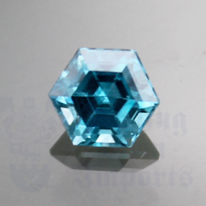 Zircon .97ct Hexagon 5.1 BZ006