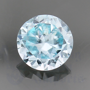 Zircon 2.3cts Round 7.4 Pastel Blue BZ030