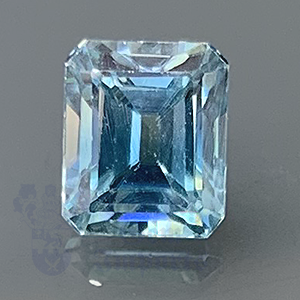 Zircon 2.82cts Emerald Cut 7.2x6.2 BZ048