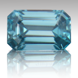 Zircon 3.85ct Emerald Cut 10x6.5 BZ049