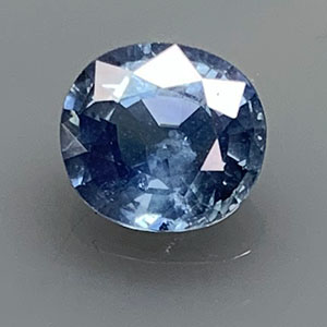 Sapphire 1.84cts Oval 7.8x7 Grey/Blue SA247