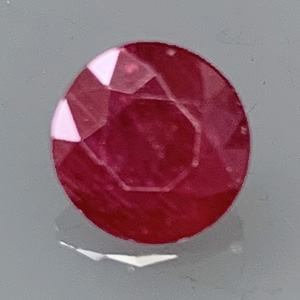 Ruby .94cts Round 6mm BOS074