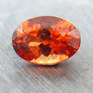 Garnet 6.86ct Oval 13x9.2 Spessartite GA030