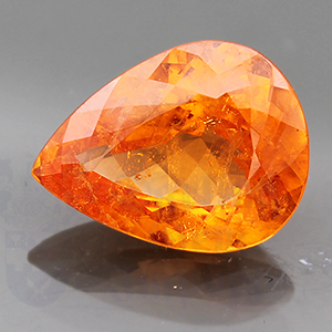 Garnet 7.51cts Pear 14.6x11.2 Spessartite GA044