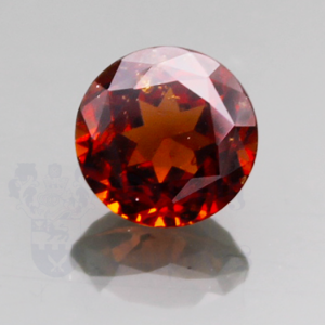 Garnet 3.21cts Round 9mm Hessonite GA048