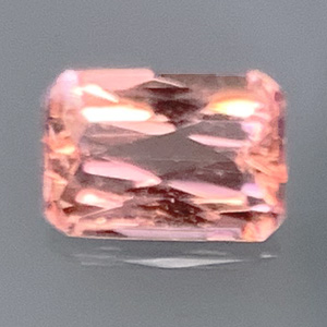 Topaz .68cts Radiant 6.3x4.2 Peach TOP016